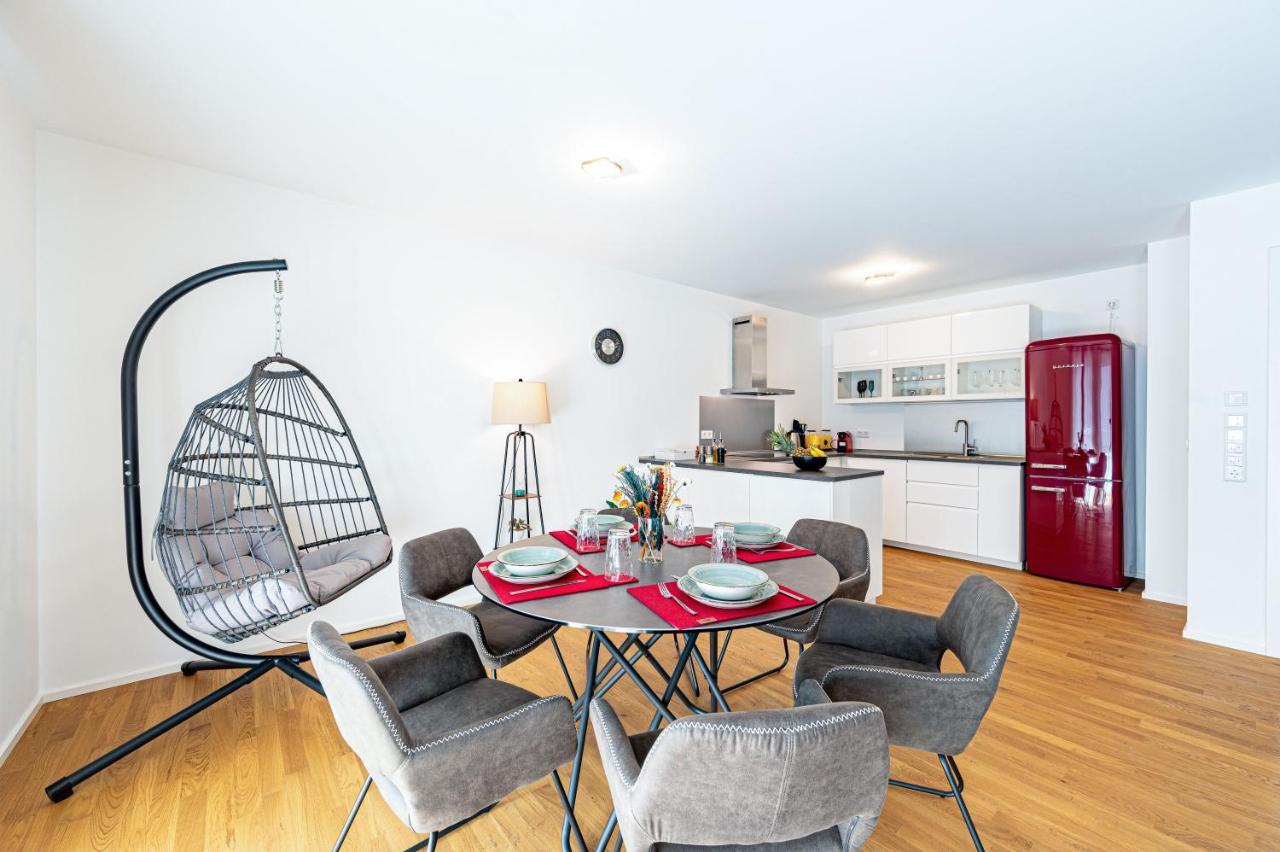 Lit Living: Luxus - Box Spring - Parking - Terrace Apartment Ludwigshafen am Rhein Exterior photo